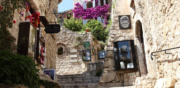 Eze - This city is renowned for its medieval ramparts and a castle that grace its landscape.