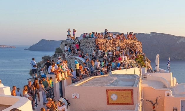 Oia Santorini Sunset