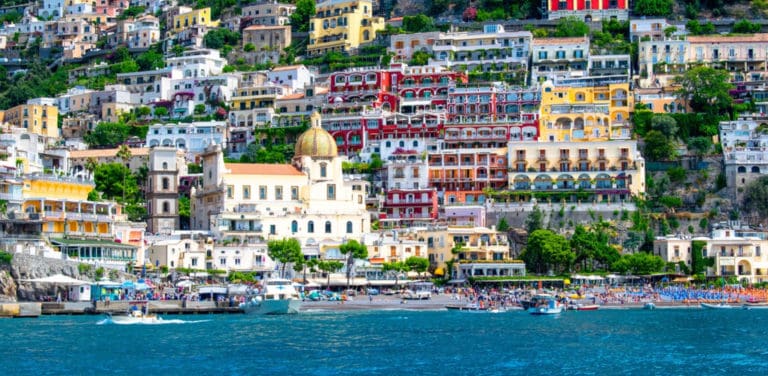 Getting from Naples to Positano