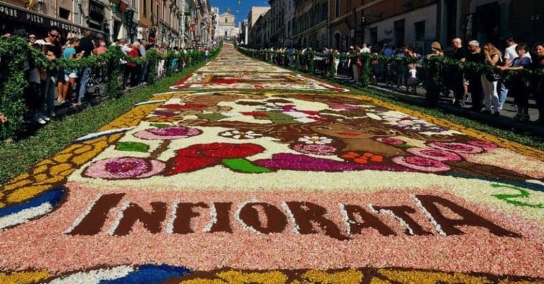 Italy Infiorata Festival