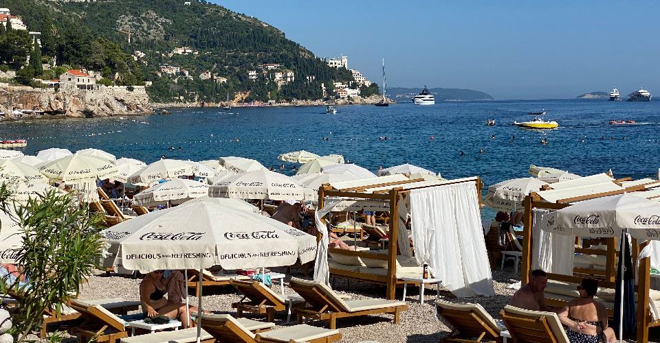 Banje Best Beach in Dubrovnik